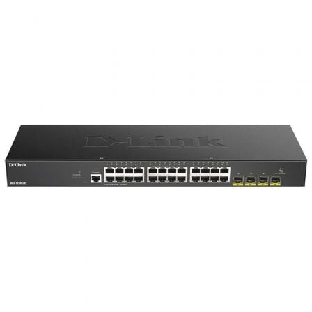 Switch Gestionable D-Link DGS-1250-28X 28 Puertos/ RJ-45 Gigabit 10/100/1000/ SFP